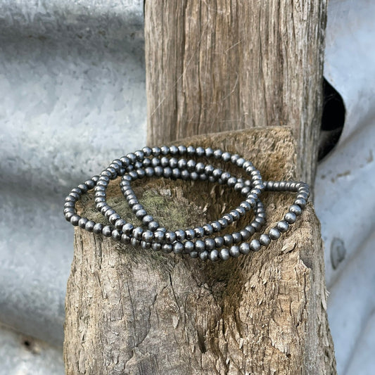 Horseshoe Ranch Navajo Pearl Style Bracelets