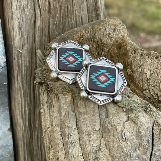 Valley Oaks Aztec Earrings