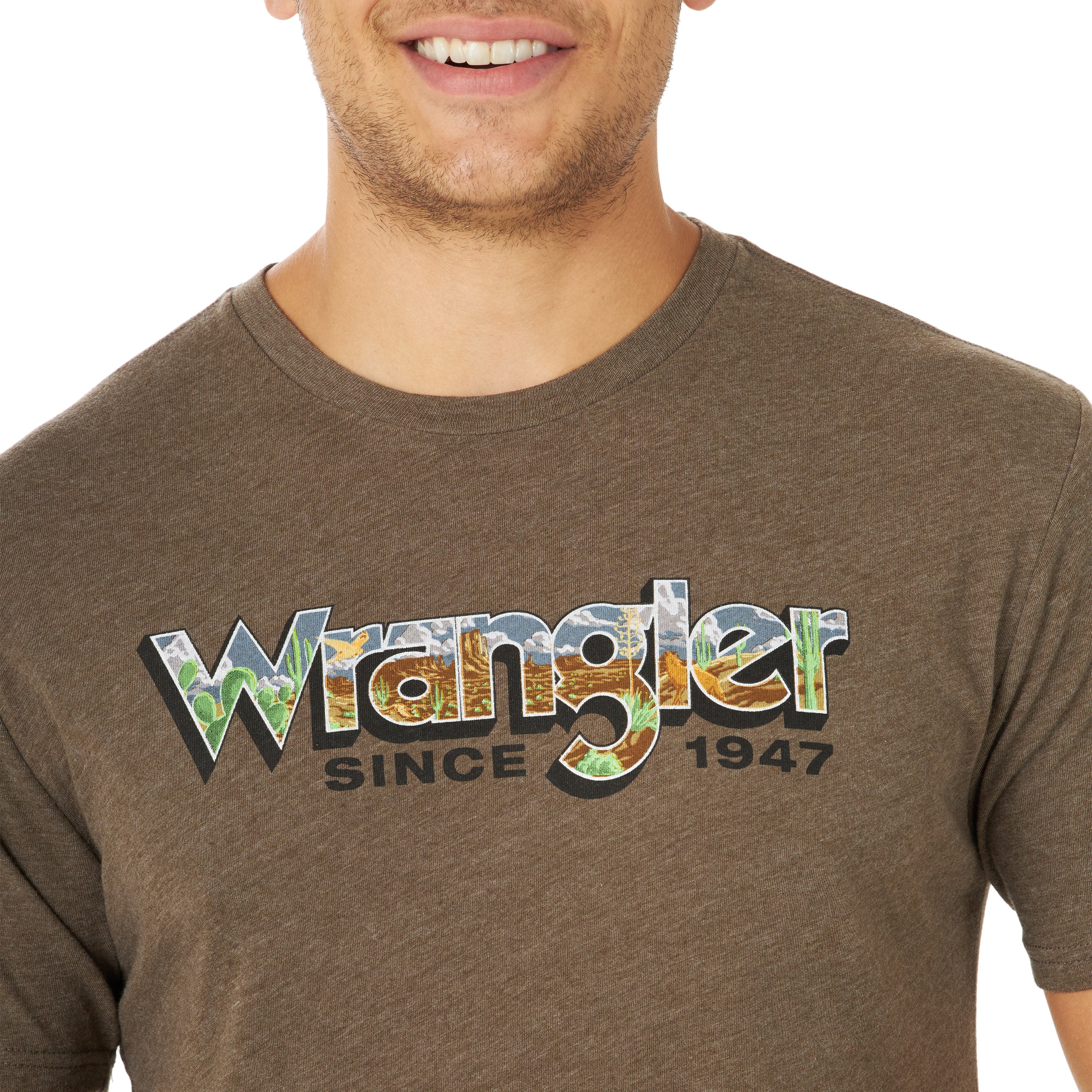 Wrangler Men's S/S Desert Kabel Graphic Tee