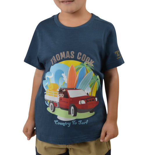 Boy’s Country to Surf Short Sleeve Tee
