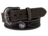 Roper Leather & Pebble Belt